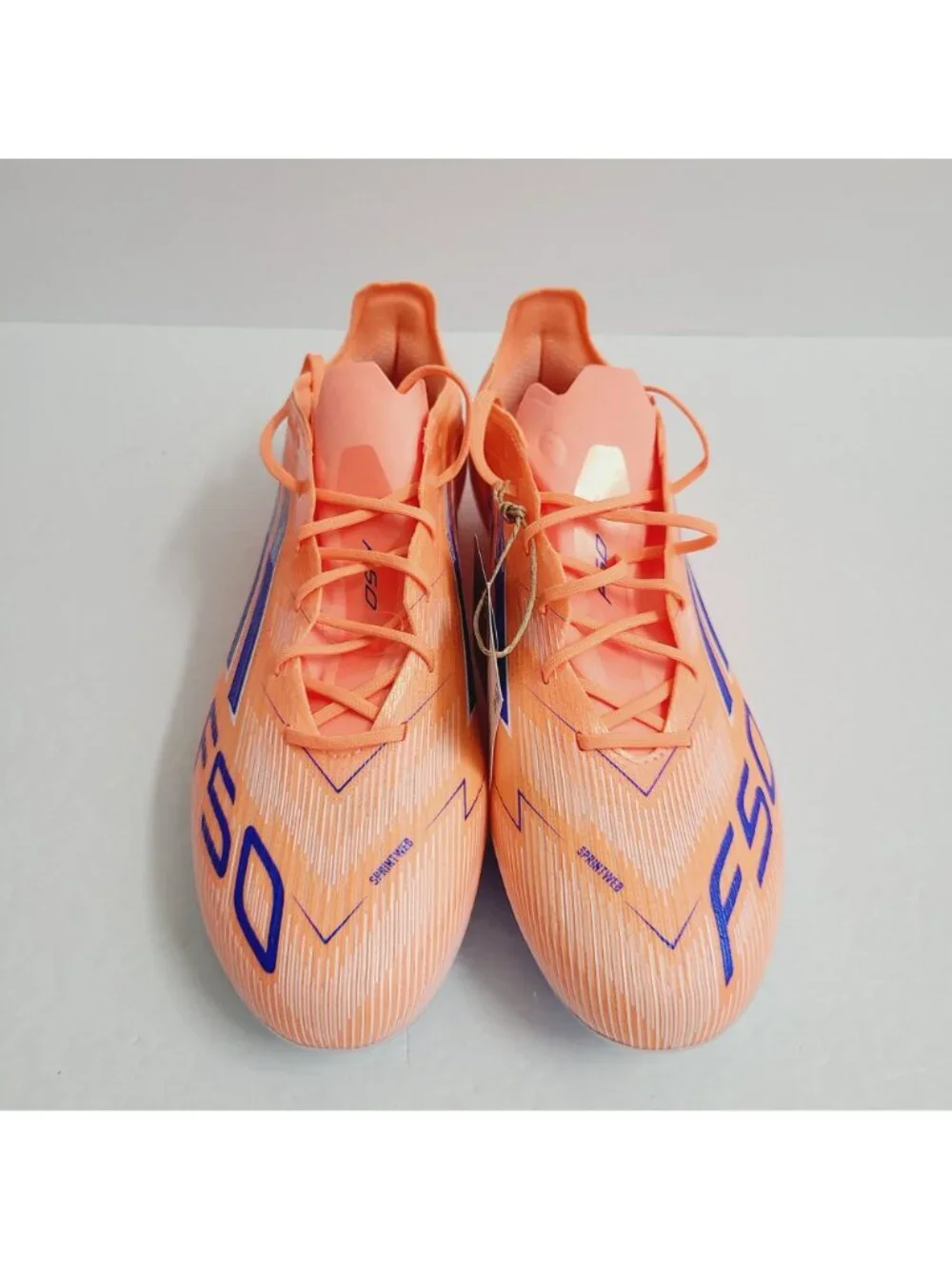 NEW Adidas F50 Elite AG Soccer Cleats JH7637 Size 7 Orange